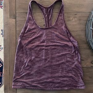 Purple Lululemon loose fit racer back size 4